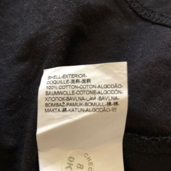 Desigual Black Knit Mini Dress/Tunic with Floral Appliqué - Picture 16 of 16